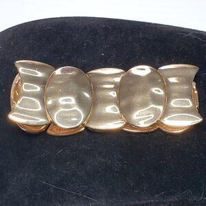 Gold Tone Stretch Bracelet Garold C. Miller Fashion Jewelry